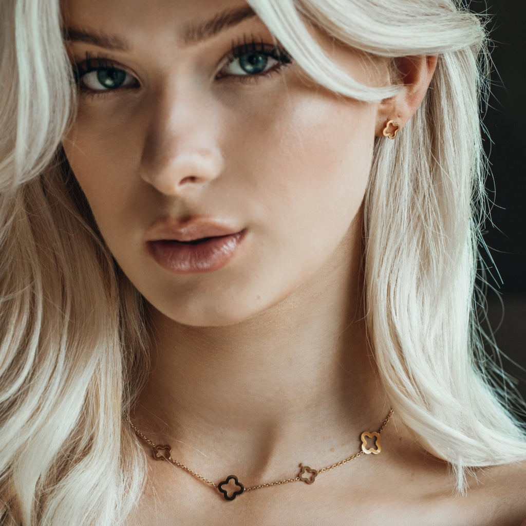 Felicia Halskette Roségold